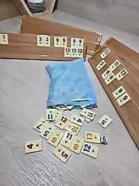 SİMYA OYUN ALETLERİ MASİF AĞAÇ 101 OKEY TAKIMI